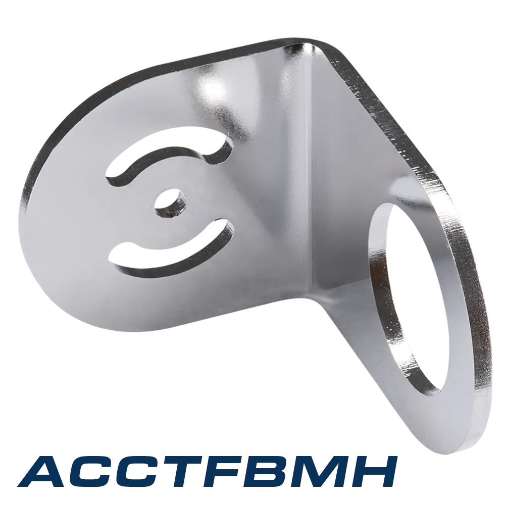 Mounting bracket for massive housing and CTratio, adjustable in one axis