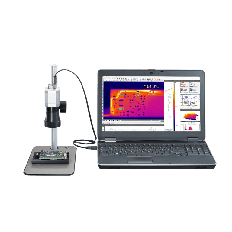 PI 640i Microscope optics - Optris