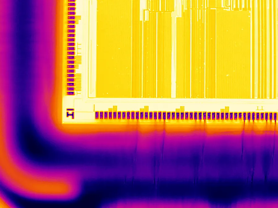 Optris microscope optics accessory for industrial non-contact temperature measurement and process monitoring
