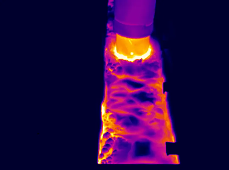 Optris Xi infrared camera for industrial thermal imaging and non-contact temperature measurement