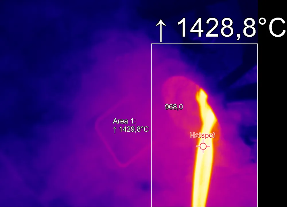 Optris Xi infrared camera for industrial thermal imaging and non-contact temperature measurement